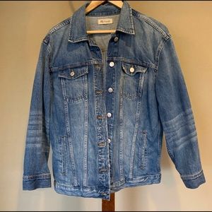 Madewell boyfriend denim jacket